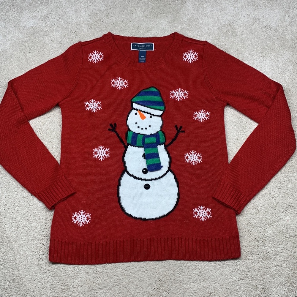 ❤️ Ugly Christmas Sweater Snowman